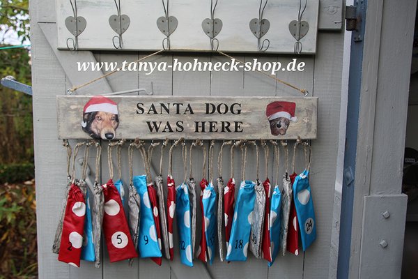 Adventskalender für Hunde 'Humphrey' für 24 Leckerli Weihnachten