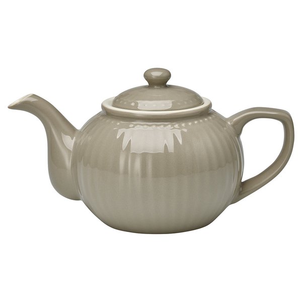 'Alice warm grey' Teapot by GREENGATE Teekanne Everyday GRAU