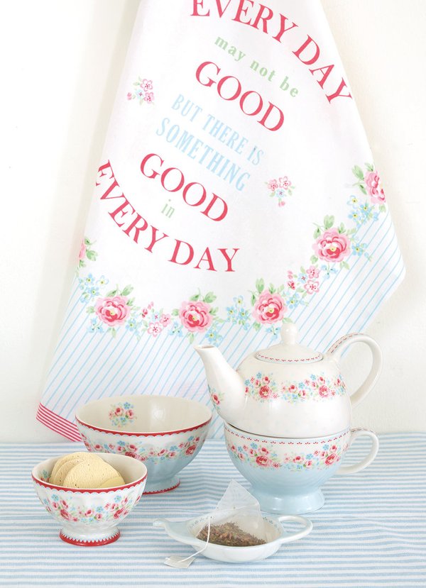 GREENGATE Everyday piece printed tea towel 100% Baumwolle