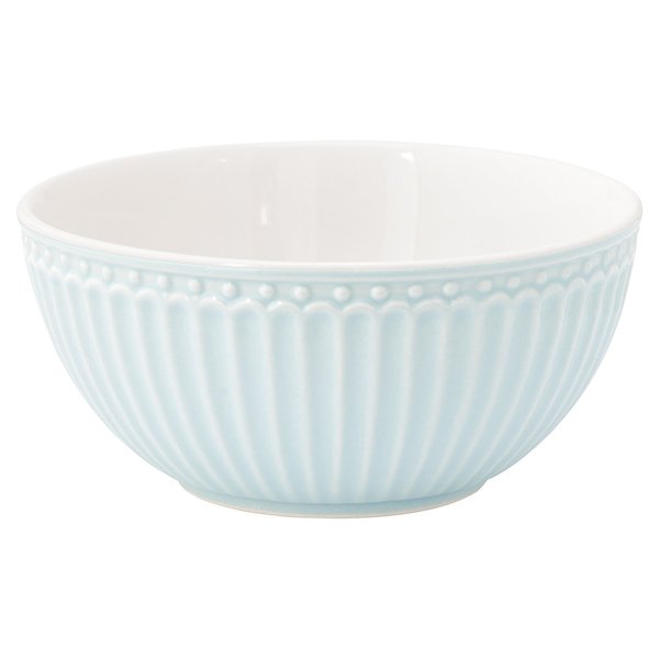 'Alice pale blue' Cereal bowl by GREENGATE Müsli-Schale Hellblau