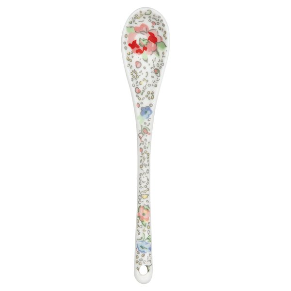 'Vivianne white' Löffel 'Spoon' by GREENGATE Porzellan Blumen