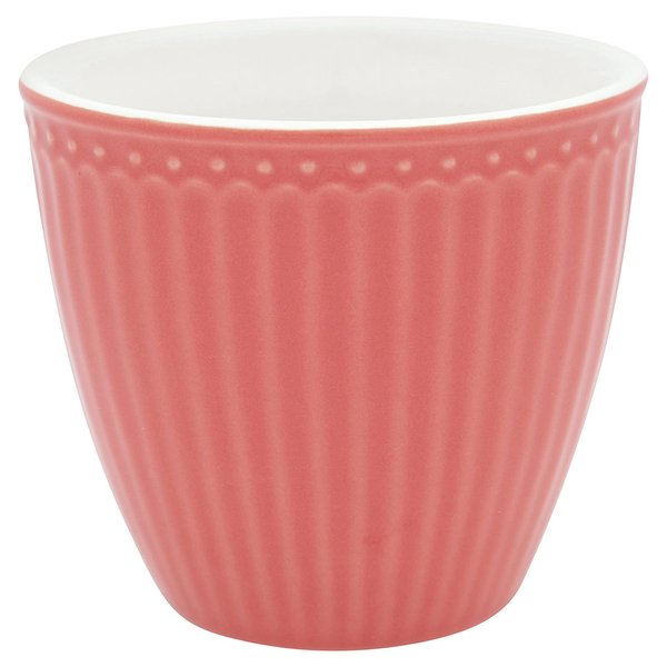 'Alice coral' Latte cup by GREENGATE Kaffeebecher Everyday