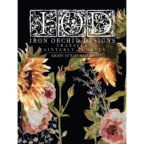 IOD Transfers 'Painterly Florals' Transferfolie Blumen IOD-TRA-PAI